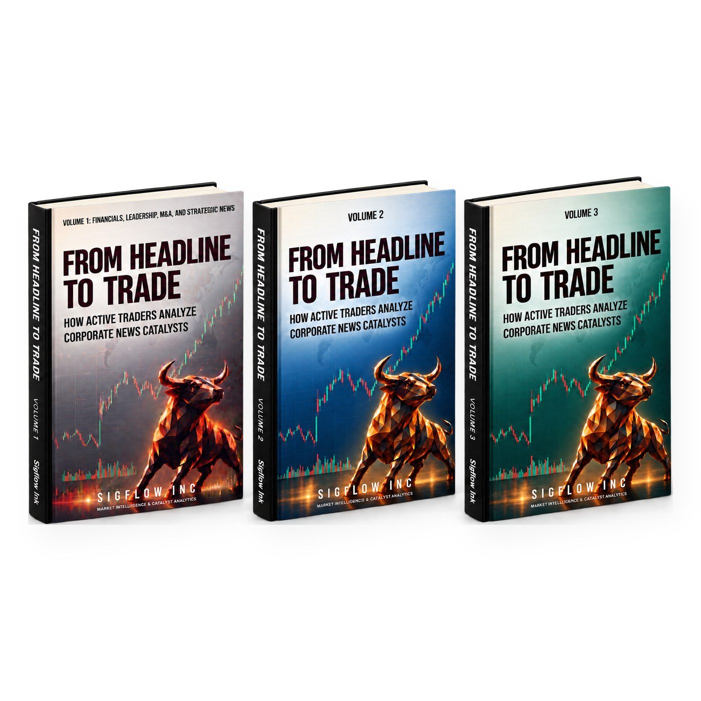 The three volumes